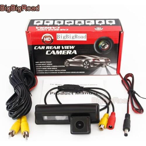 BigBigRoad Car Rear View Parking CCD Camera For Toyota Camry XV40 Aurion 2006 2007 2008 2009 2010 2011 Night Vision Waterproof