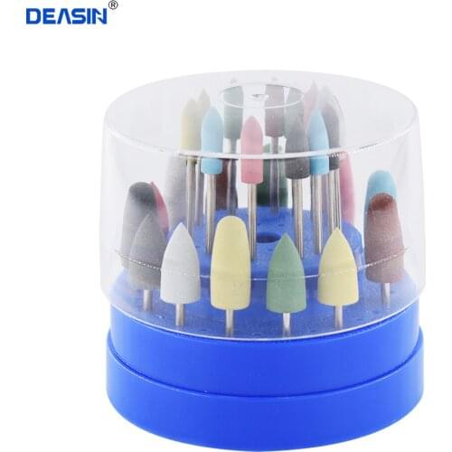 Dental Bur Box 48 Holes Drill Placement Box Dentist Tools Drill Case Disinfection Holder Dentistry Instrument