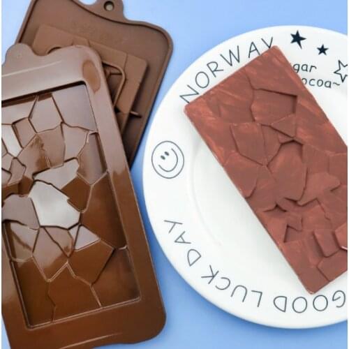 Chip cake oven kitchen baking tools silicone Chocolate Mold candy machine sugar mold bar ice cake tool