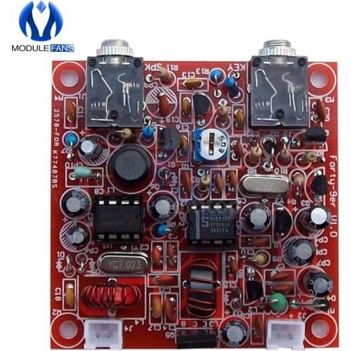 3W Forty-9er Radio Transceiver Diy Kit Diy Parts For QRP Ham CW Receiver Telegraph Shortwave Radio 7.023MHz Parts Transmitter