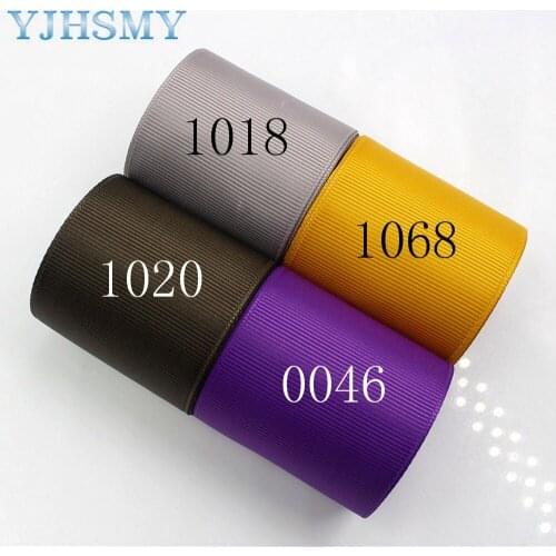 YJHSMY 178032 , 50mm Solid Color Grosgrain Ribbon 10 yards , DIY handmade clothing accessories , Jewelry & Accessories
