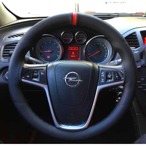 Stitched steering wheel cover ring