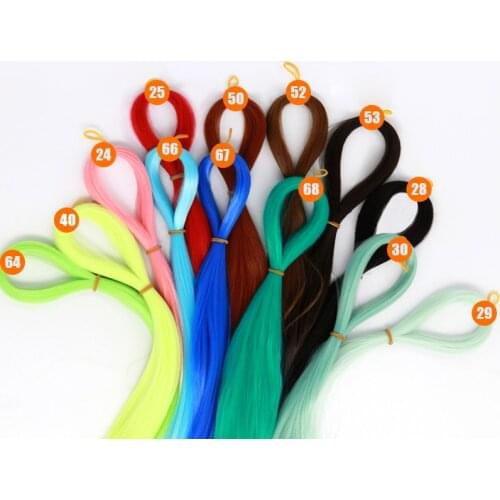 SD / BJD ye Luoli small cloth salon ob doll wig hair 80cm hand woven modified DIY hair grafting hair