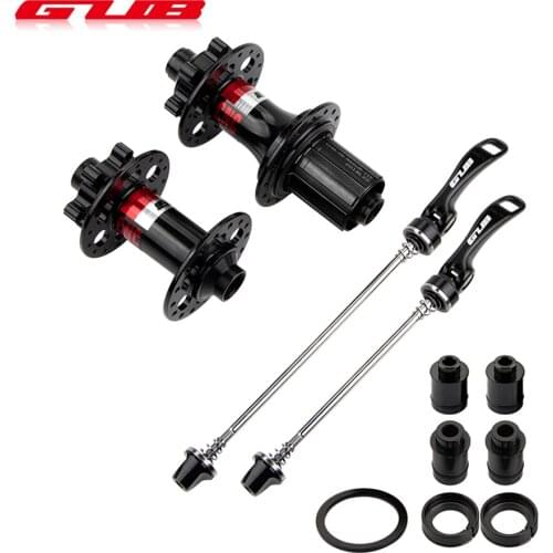 GUB 1351 32 Holes 6 Pawls Quick Release Bicycle Hubs MTB Mountain Bike Disc Brake Hub 8S-13S Sealed Bearing Front Rear