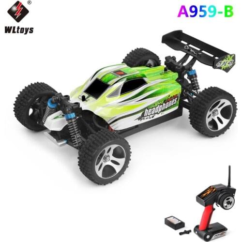 WLtoys A959-B A959 959-A RC Car 1:18 2.4GHz 4WD Rally Racing Car 70KM/H High Speed Vehicle RC Racing Car for Kids Adults