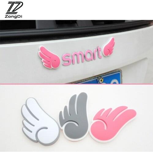 ZD 4pcs Anti Collision Car Styling Stickers Decoration For Toyota Avensis Rav4 Audi Q5 A6 Renault Captur Skoda Yeti Ford Mondeo