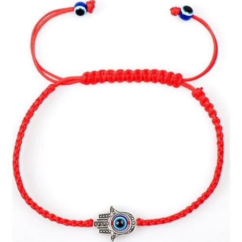 1pc Unisex Turkish Evil Eyes Bracelets Braided Demon Eye Protection Charm Bracelet For Women Men Hand Jewelry Gift Free Shipping