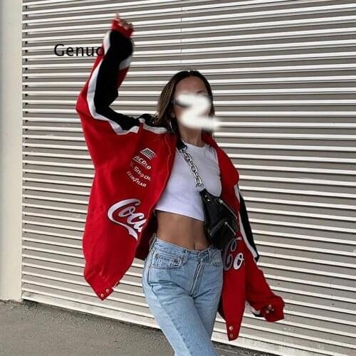 3XL Women Winter Letter Printed Casual Long Sleeve Stand Collar Jacket Winter Clothes Women Jacket Jackets for Women Coat Women