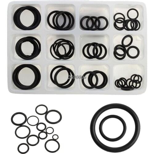 50Pcs Rubber O-Ring Assorted Sizes Kit For Plumbing Tap Seal Sink Seal Thread