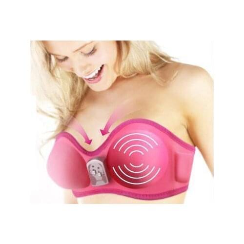 Free Shipping Beauty Products Breast Care Hot Pink Sexy Enlarge Relax Magic Massage Bra & Breast Enhancer Massager