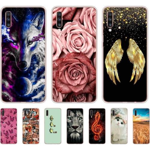 For Samsung A70 Case A705 Silicone Back Cover Phone Case on For Samsung Galaxy A70 Soft TPU phone case A 70 A705F Coque