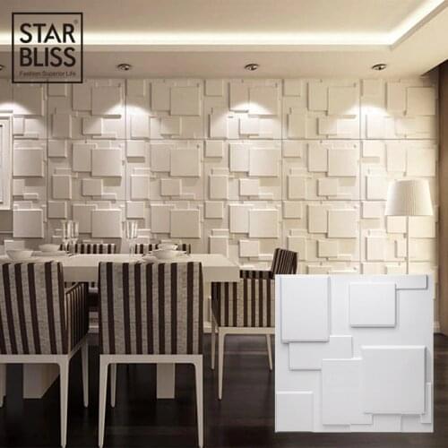 30x30cm 3D tile panel mold plaster wall 3D wall stickers living room 3D wallpaper mural bathroom kitchen accessories outdoor