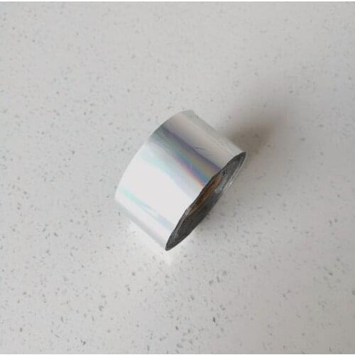 Hot Stamping Foil 3cm Width 120m Length One Roll High Temperature for Plastic and Paper Film Material with Shipping Fee