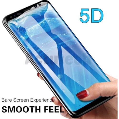 Glass 5D Curved Tempered Glass Screen Protector For Samsung Galaxy M20 A30 A50 A40 J4 J8 A6 A8 Plus A750 A7 2018 Protective Film