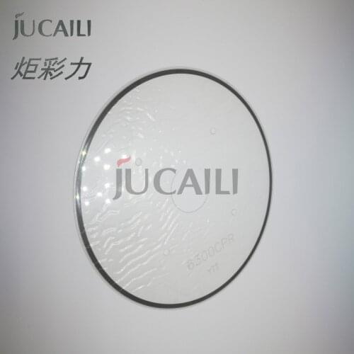 Jucaili 1 PC Printer encoder strip disc PF / Mutoh Valuejet RJ900/RJ900C/1604 media sensor plate 5760/6300 CPR disc sensor plate