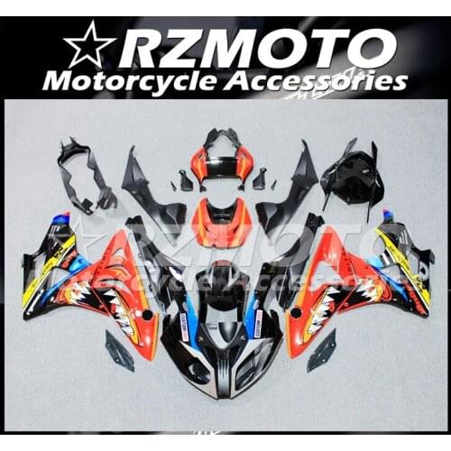 Injection Molding New ABS Whole Fairings kit Fit for BMW S1000RR 2009 2010 2011 2012 2013 2014 09 10 11 12 13 14 Hp4 Red Shark