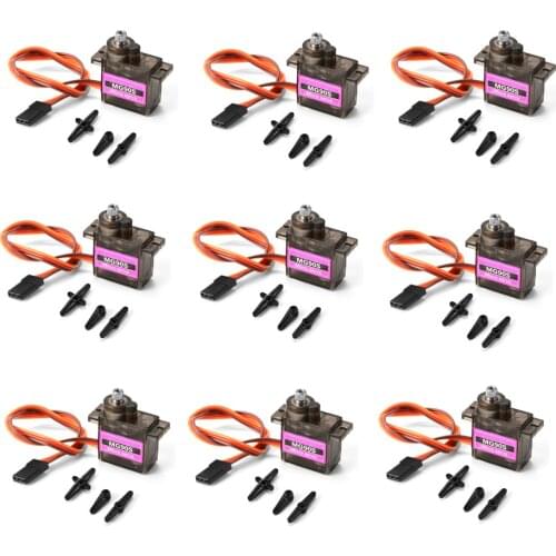 Micro Mini MG90S Metal gear Digital 9g Servo SG90 For RC Fixed Wing Plane Helicopter RC Car MG90 9G Trex 450 RC Robot Helicopter