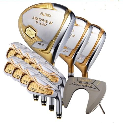 Golf Clubs Set HONMA S-06 4star Compelete Club Set Drivers+3/5 Fairway Wood+Irons+Putter Graphite Golf (No Bag)