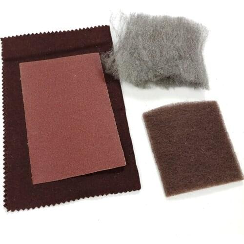 Xmlivet billiard pool snooker cue cleaning tool Kit/cue cloth+ ferrule polisher+cue wire cloth smoother&burnisher+cue tip sander