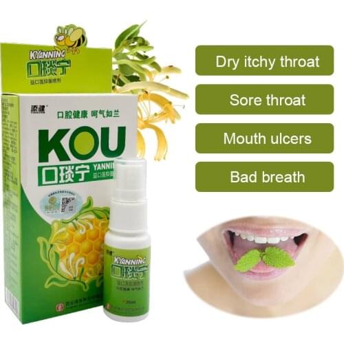 Bee Propolis Mouth Clean Oral Spray Treatment Of Oral Ulcer Pharyngitis Halitosis Bad Breath