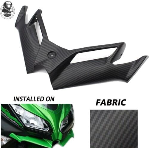 Motorcycle Front Aerodynamics Winglet Fairing For Kawasaki Ninja 250 300 Look ABS Plastic Reduces Wind Resistance