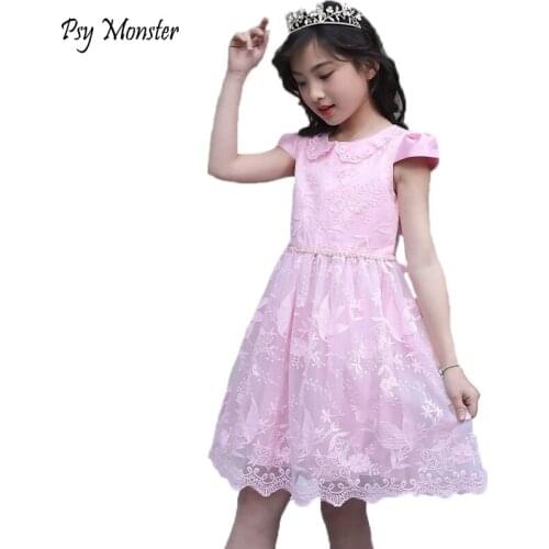 Birthday Girl Dresses For Little Girl School Wear Children Wedding And Holiday Clothing Kids Party Dresses For Girl D83