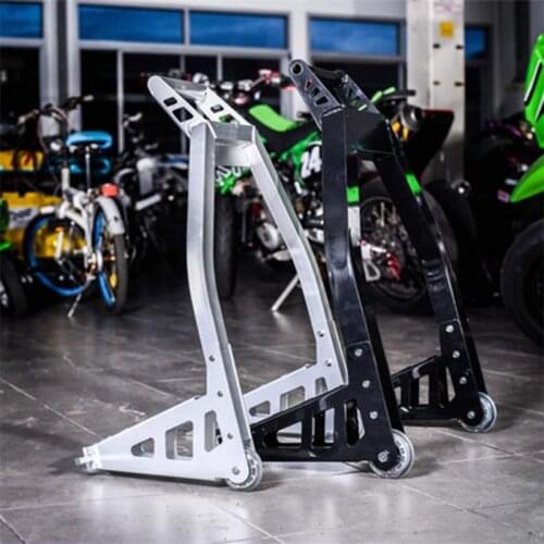 Aluminum Alloy Motorcycle Wheel Frame and Front Support Frame, Tire Aluminum Bracket, Tire Change Chain Repair Tool