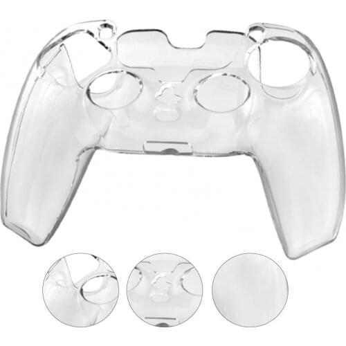 Unique Design Gamepad Protective Cover Non-Slip Dust-Proof Transparent Shell for PS5 Game Controller