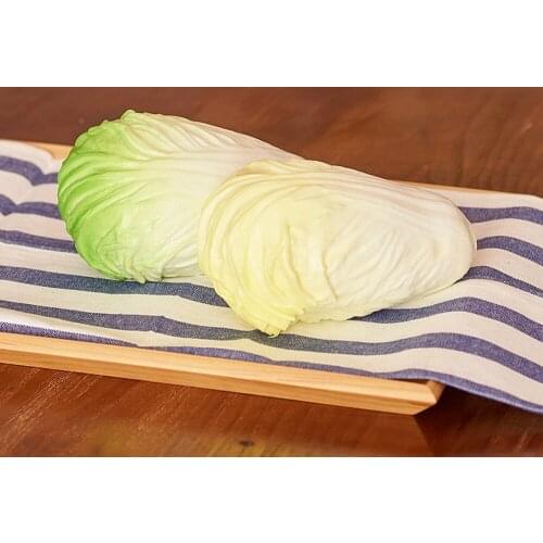 High imitation fake artificial baby Chinese cabbage&plastic fake simulated artificial baby Chinese cabbage vegetable model