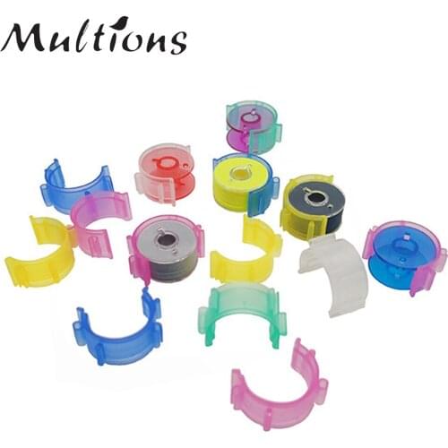10Pcs Sewing Bobbins Clips Bobbin Thread Holders Thread Clips Thread Spool Keeping Bobbin Thread Control DIY Sewing Tools