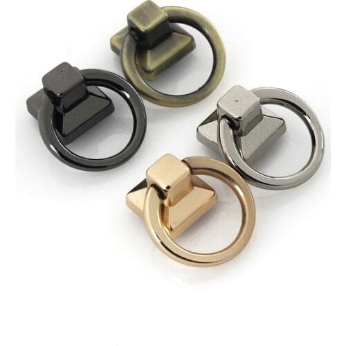 2pcs New Style Metal Bag Side Edge Hang Buckle Fashion Clip Buckle for Leather Craft Bag Strap Belt Handle Shoulder Accessories