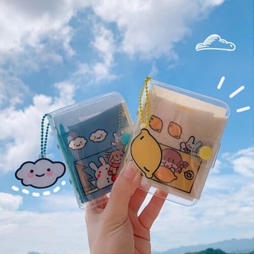 2021 Kawaii 70 Sheet 3 Ring Loose-Leaf Mini Pocket Diary Journal Notebooks Agenda To Do List Notepads Planner Stationery