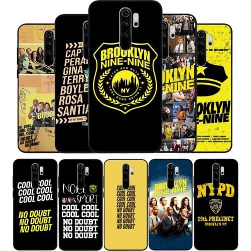 Brooklyn 99 Nine-Nine cool Black TPU Silicone Soft Phone Case For Redmi 4A 4X 7A 5 Plus 6 Pro NOTE 9 7 8 5 Pro 4 6
