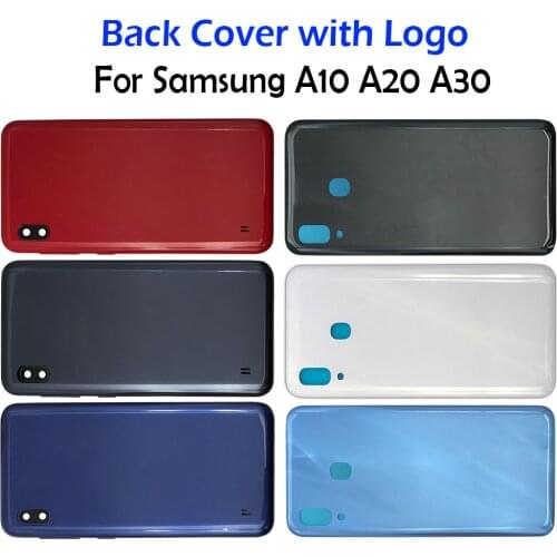 Back Battery Door Rear Housing Cover Case For Samsung A10 A105F A20 A205F A30 A305F Back Cover