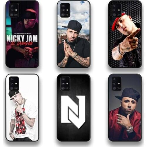 Nicky Jam Phone Case For Samsung Galaxy A21S A01 A11 A31 A81 A10 A20E A30 A40 A50 A70 A80 A71 A51