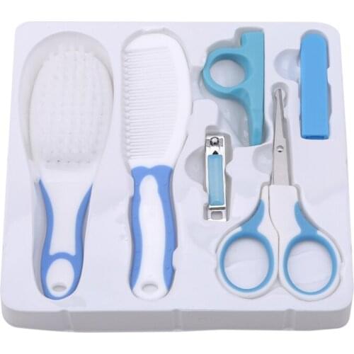 Baby Healthcare Sets Multifunction Thermometer Hygiene Grooming Brush Kids Nail Trimmer Toddler Scissor Toiletries Set