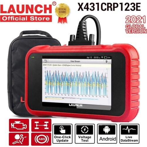 LAUNCH X431 CR-HD Pro 12v car 24v truck diangnostic tool full obd2 code reader Scanner battery voltage test pk CR3001 CR3008