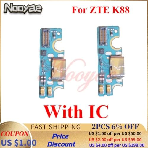 For ZTE Trek 2 HD K88 USB Dock Plug Charger Port Charging Connect Connector Flex Cable Board