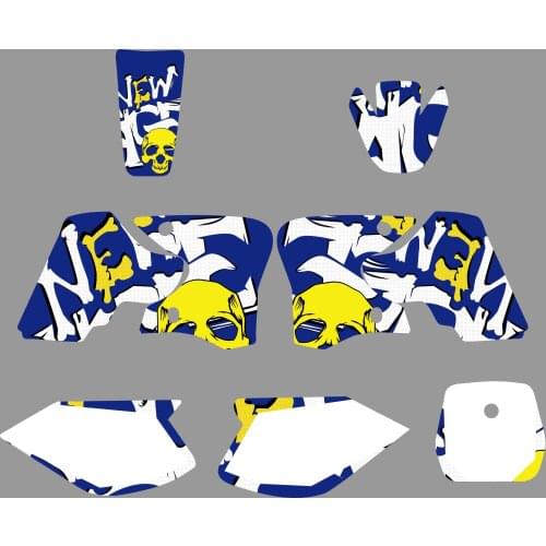 GRAPHICS & BACKGROUNDS DECAL STICKERS Kits for Yamaha TTR90 TTR 90 2000 2001 2002 2003 2004 2005 2006 2007 TTR 90