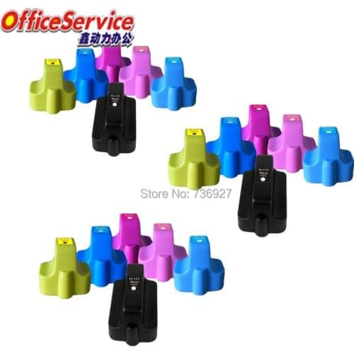 3 Sets Compatible ink Cartridge For HP177 hp 177,suit for Photosmart 3310xi 3313 8230 8238 C5180 C5183 D7163 D7345 D7155 printer