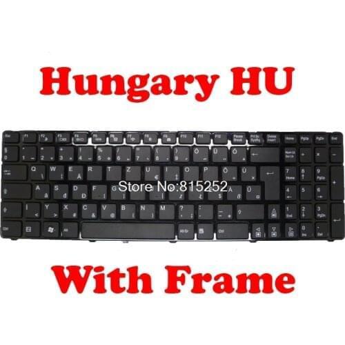 Laptop keyboard for Medion E6224 E6226 E7218 P7624 MD98152 MD98162 MD98630 black with frame 90.4MX07.S01 90.4MX07.U1D V111430AK2