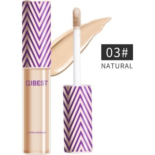 QIBEST 5 Colors Shape Tape Contour Concealer Stick Face Liquid Foundation Concealer Make Up Face Contouring Liquid Concealer