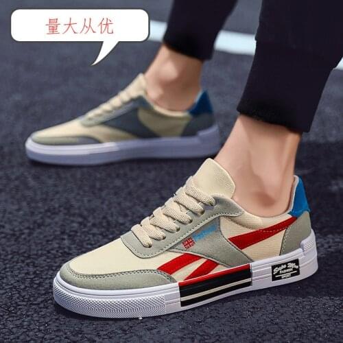 2021 Spring new mens sports shoes casual canvas shoes size 39-44