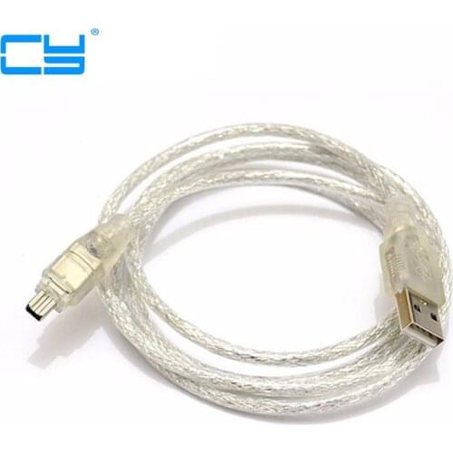 USB Male to Firewire IEEE 1394 4 Pin Male iLink Adapter Cord firewire 1394 Cable for SONY DCR-TRV75E DV