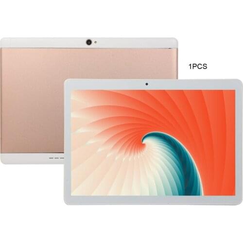 KT107 Round Hole Tablet 10.1 Inch Large Screen Android 8.10 Version Fashion Portable Tablet 8G+64G Pink Tablet