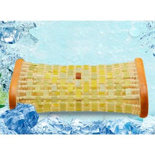 Natural Jade Pillow Summer Cool Pillow Cervical Memory Help Sleep Hollow Health Jade Cushion