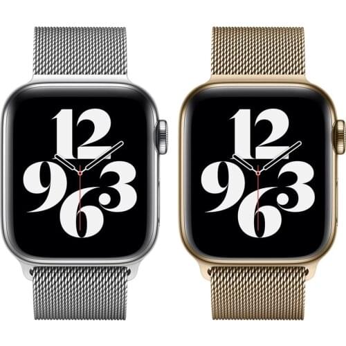 Milanese Watchband for Apple Watch 6 5 4 44mm 40mm Stainless Steel Replacement Bracelet Band Strap for iwatch 1 2 3 38mm 42mm