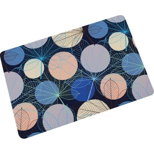 Rubber Floor Mat for Entrance Door Anti-slip Door Carpet for Living Room Printed Letter Tapis Cuisine Door Mats Tapis de Bain