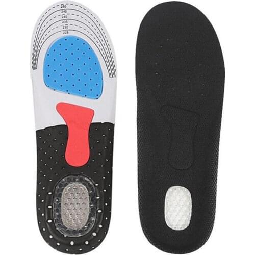 Silicone Gel Insoles Foam Orthopedic Insoles For Shoes Women Men Flat Feet Arch Support Massage Plantar Fasciitis Sports Pads
