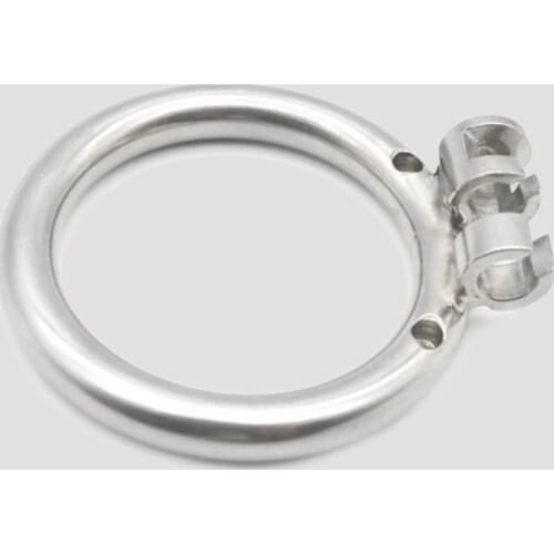 Stainless Steel REPLACEMENT CHASTITY RING/Chastity Cage Accessories
